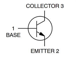 回路図 - onsemi NST817汎用NPNトランジスタ